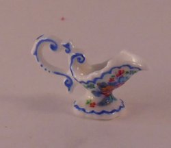 Tobacco Leaf Gravey Boat by Christopher Whitford