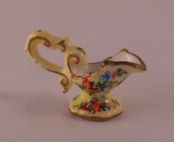 Chintz Bird Gravey Boat by Christopher Whitford