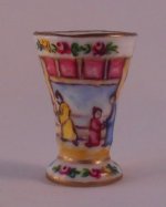 Famille Rose Flared Vase by Christopher Whitford
