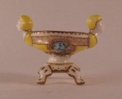 French Peacock Center Bowl by Christopher Whitford