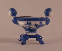 Blue Canton Center Bowl by Christopher Whitford