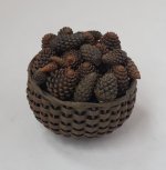 Pinecone Basket by Janny Warnaar