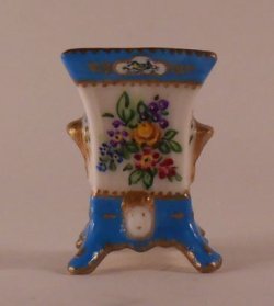 Celeste Blue Ceche Pot by Christopher Whitford