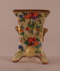 Chintz Bird Ceche Pot by Christopher Whitford