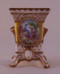 French Peacock Ceche Pot by Christopher Whitford