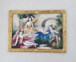 Marie Laurencin Inspired Painting #4 by Christopher Whitford