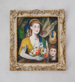 Marie Laurencin Inspired Painting #8 by Christopher Whitford