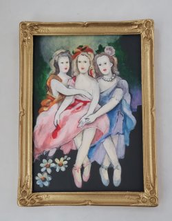 Marie Laurencin Inspired Painting #1 by Christopher Whitford