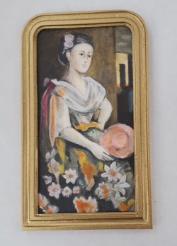 Marie Laurencin Inspired Painting #6 by Christopher Whitford