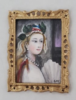 Marie Laurencin Inspired Painting #16 by Christopher Whitford
