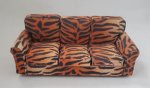 Tiger Print Sofa #K