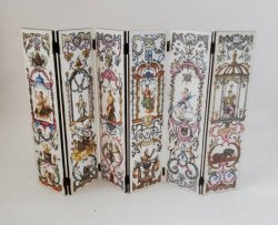 French 12 Month Set of 2 Screens by Christopher Whitford