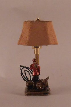 Master of The Hounds Lamp by Brooke Tucker