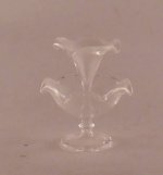 Frosted Posy Holder #83 by Glasscraft
