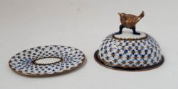 Lomonosov Ltd.Ed. Covered Platter by Christopher Whitford