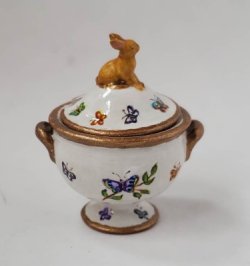 Butterfly Garden Ltd.Ed. Round Tureen by Christopher Whitford