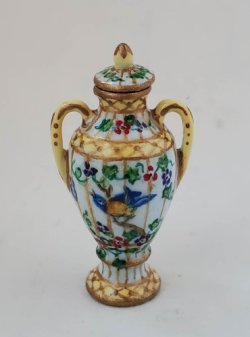 Voliere Limited Edition Temple Jar #4 by Christopher Whitford