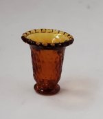 Vase Amber Collection #8 by Glasscraft