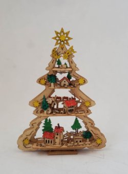 Tree Shelf Display #3 by Erzgebirgische Miniaturen