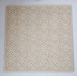 Parquet Wood Floor #4 by Erzgebirgische Miniaturen