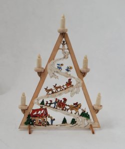 Ski Slop Small by Erzgebirgische Miniaturen
