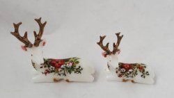Reindeer Large Fitz & Floyd Holiday by Christopher Whitford