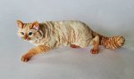 Red Point Cat by Pocket People by Sandra Hendry