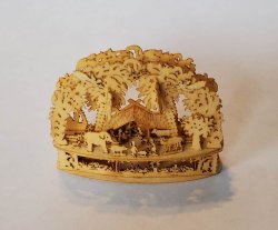 Nativity Arch Natural by Erzgebirgische Miniaturen
