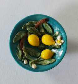 Lemon Plate by Dominique Levy