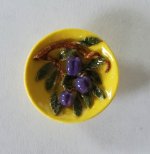 Plum Plate by Dominique Levy