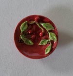 Cherry Plate by Dominique Levy