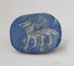Near Eastern Wolf Intaglio Lapis From Natural Historie