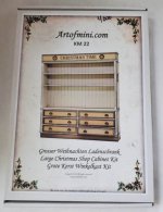 Large Christmas Shop Cabinet Kit by ArtofMini