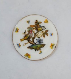 Rothchild Bird Round Platter by Christopher Whitford