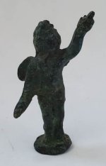 Roman Era Bronze Winged God Eros From Natural Historie
