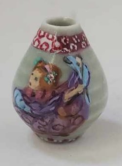 Japanese Crackle Vase #1 by Christopher Whitford