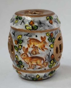 Gien Rambouillet Garden Set Bunny by Christopher Whitford