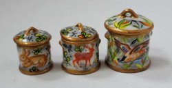 Gien Rambouillet Canister Set by Christopher Whitford