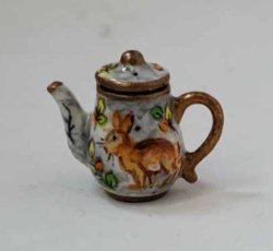 Gien Rambouillet Coffee Pot Bunny by Christopher Whitford