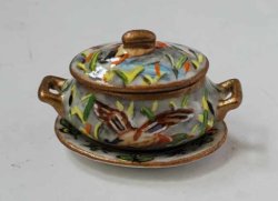 Gien Rambouillet Oval Tureen Duck by Christopher Whitford