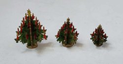 Tree w/Candles Medium by Erzgebirgische Miniaturen