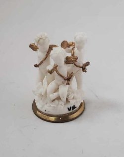 Cherubs Gold & White 3 Music by Maria Victoria Heredia Guerbos