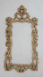 Rococo Wall Frame or Mirror Gold by Tarbena Alan Barnes