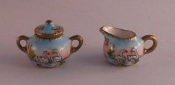 Swan Lake Creamer & Sugar by Christopher Whitford