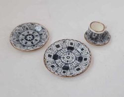Fornasetti 4 Piece Placesetting by Christopher Whitford