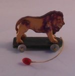 Lion Pull Toy by Nelly Noorew