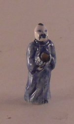 Chinese Man Bud Vase by Henny Staring-Egberts
