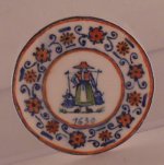 Plate w/Women by Henny Staring-Egberts