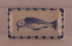 Fish Oblong Dish by Henny Staring-Egberts