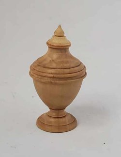 Wood Turning Covered Urn by Henry Bart